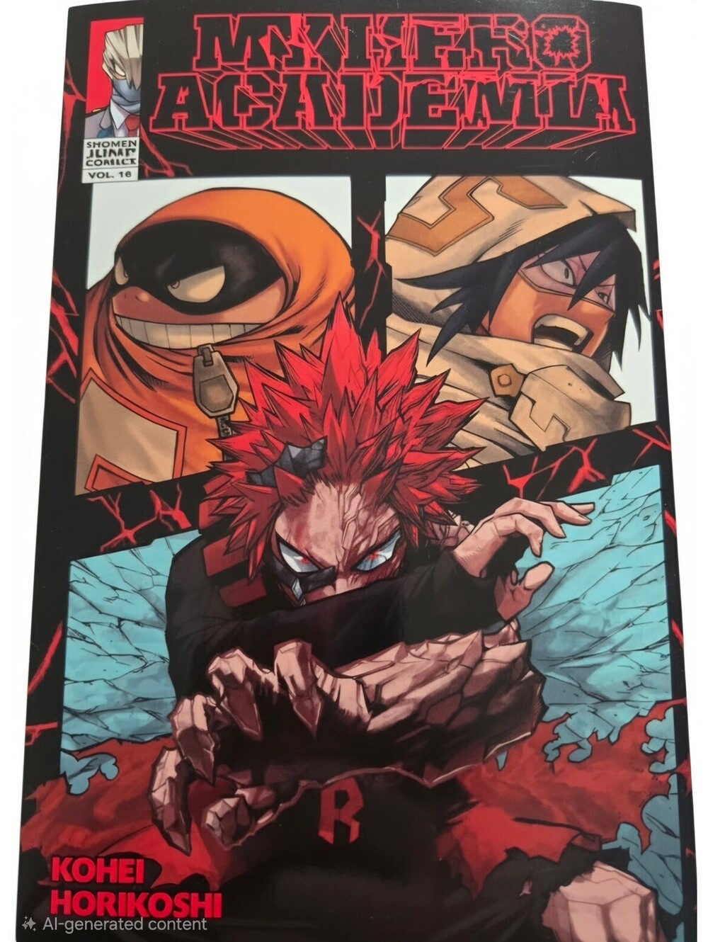 My Hero Academia Volume 16 Manga by Kohei Horikoshi
